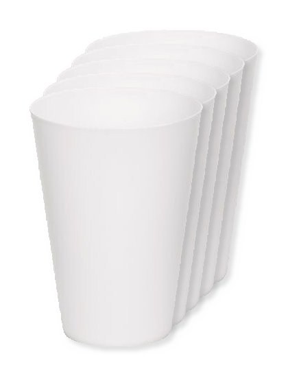 Pack of 50 GiftRetail MO6375 - FESTA LARGE - Eco-friendly and Reusable 300ml - Festival/Party Cup