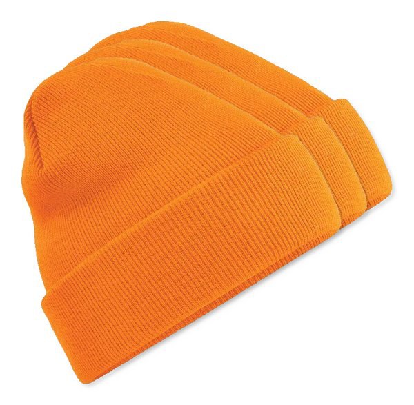 Pack da 3 Beechfield BF045 - Beechfield Cappello Invernale Unisex con Risvolto Termico