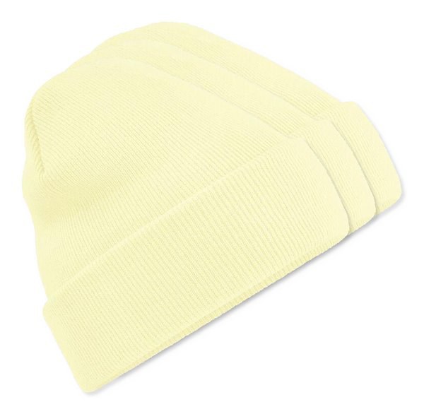Pack da 3 Beechfield BF045 - Beechfield Cappello Invernale Unisex con Risvolto Termico
