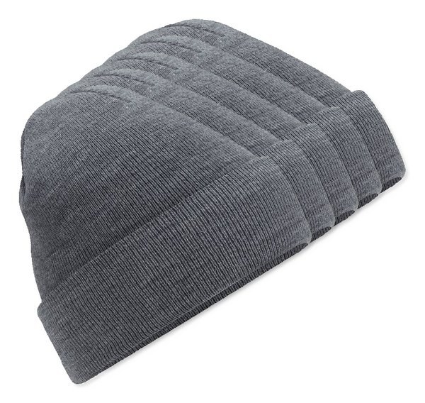 Pack da 5 Beechfield BF045 - Beechfield Cappello Invernale Unisex con Risvolto Termico