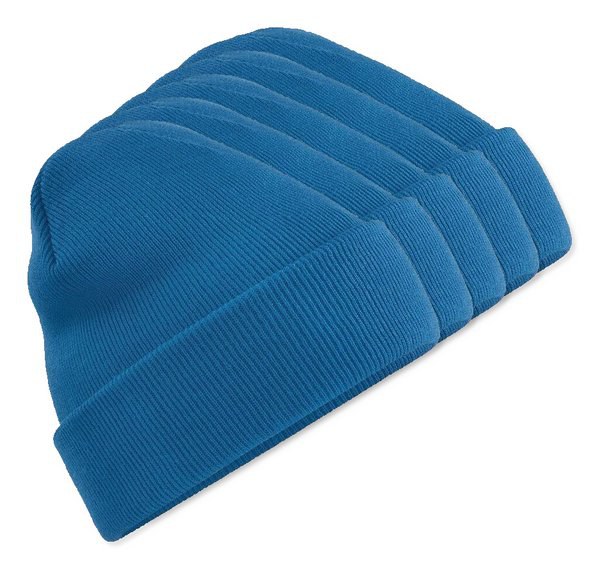 Pack da 5 Beechfield BF045 - Beechfield Cappello Invernale Unisex con Risvolto Termico