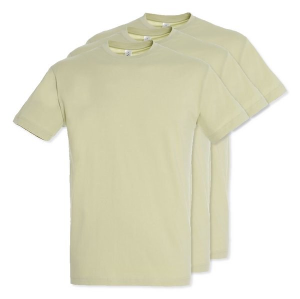 Pack da 3 SOLS 11380 - Sols T-Shirt Unisex Collo Rotondo di Alta Qualità