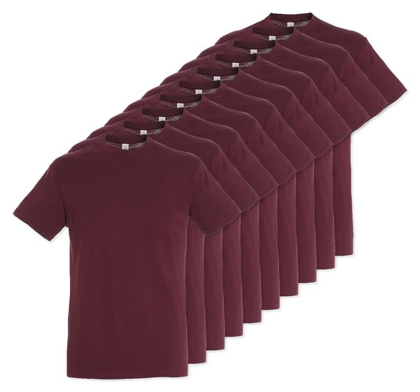 Pack of 10 SOLS 11380 - REGENT Unisex Round Collar T Shirt