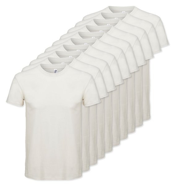Pack of 10 SOLS 11380 - REGENT Unisex Round Collar T Shirt