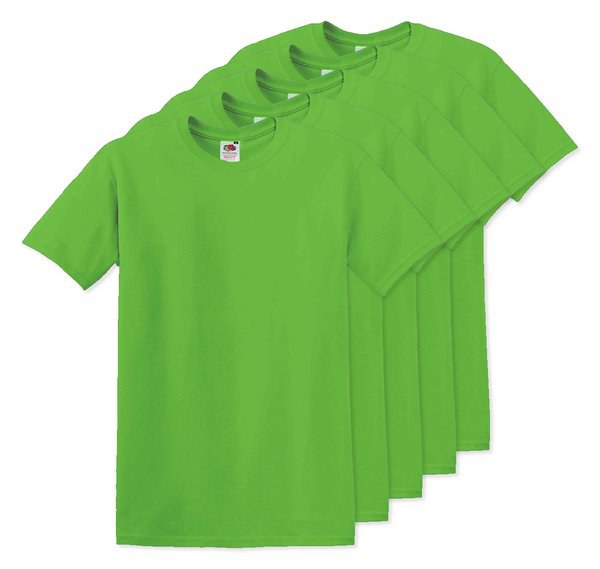Pack da 50 Fruit of the Loom SC6 - Fruit of the Loom T-Shirt Uomo Girocollo Fruit of the Loom SC6