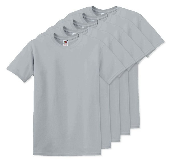 Pack da 50 Fruit of the Loom SC6 - Fruit of the Loom T-Shirt Uomo Girocollo Fruit of the Loom SC6