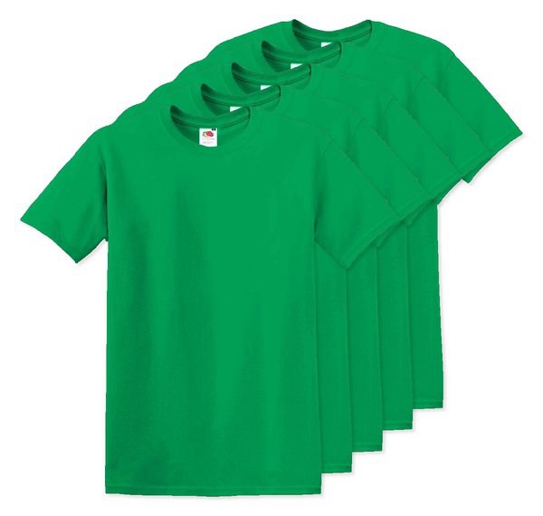 Pack da 50 Fruit of the Loom SC6 - Fruit of the Loom T-Shirt Uomo Girocollo Fruit of the Loom SC6