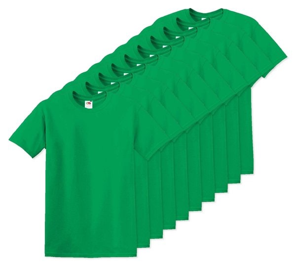 Pack of 100 Fruit of the Loom SC6 - Original Full Cut T (61-082-0)