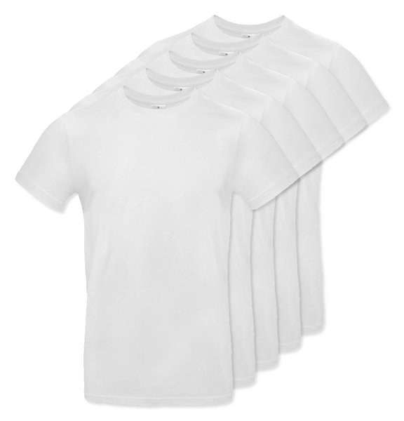 Pack of 50 B&C BC03T - Mens Modern Ringspun Cotton T-Shirt