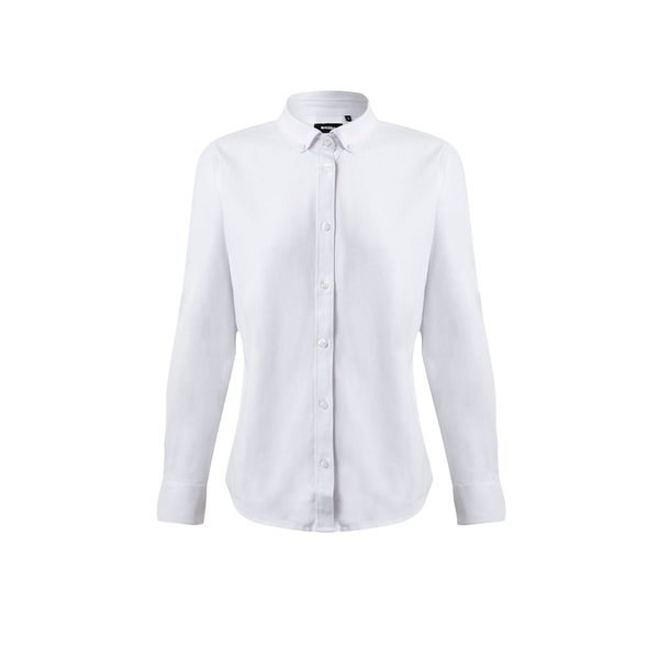 Velilla 36158 - Camicia Oxford (180 g/m²) da donna in cotone (50%), poliestere (45%) ed elastan (5%)