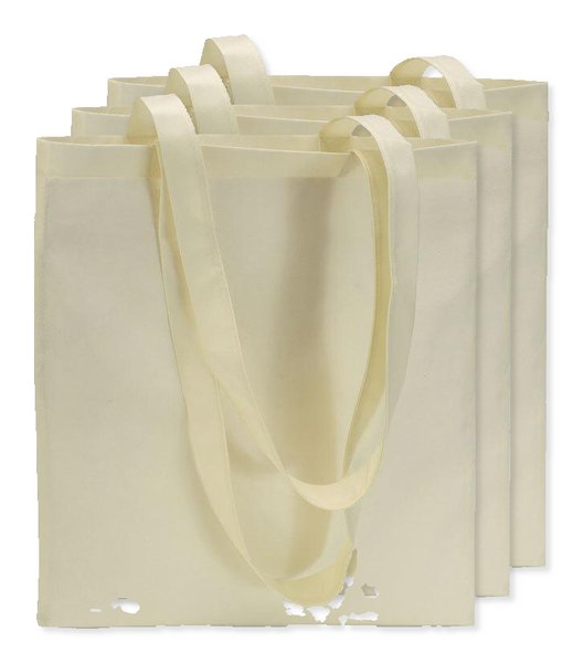 Pack da 3 GiftRetail IT3787 - TOTECOLOR Borsa della spesa TOTECOLOR