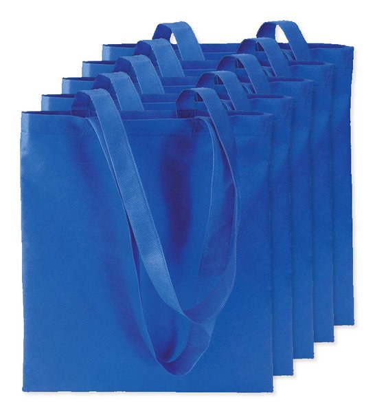 Pack da 5 GiftRetail IT3787 - TOTECOLOR Borsa della spesa TOTECOLOR