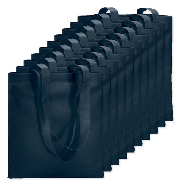 Pack da 10 GiftRetail IT3787 - TOTECOLOR Borsa della spesa TOTECOLOR