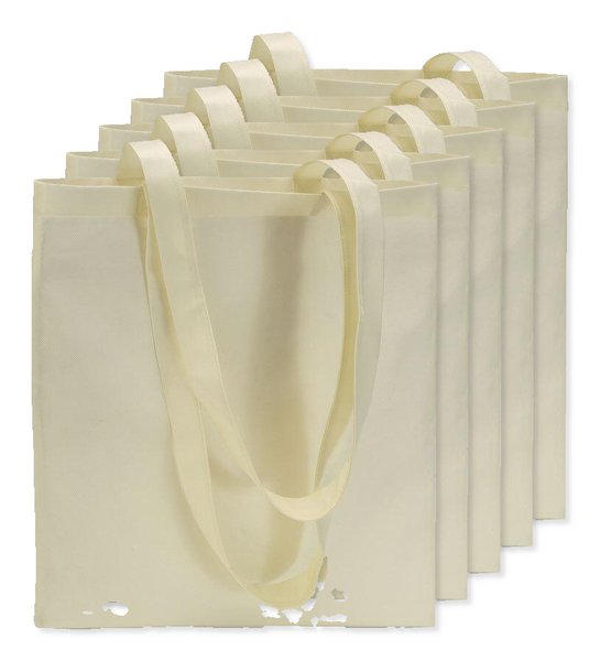 Pack da 50 GiftRetail IT3787 - TOTECOLOR Borsa della spesa TOTECOLOR