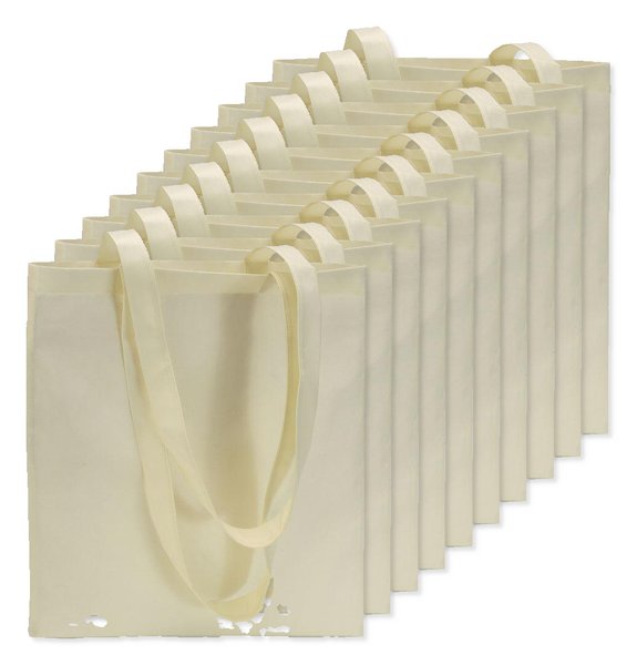 Pack da 100 GiftRetail IT3787 - TOTECOLOR Borsa della spesa TOTECOLOR