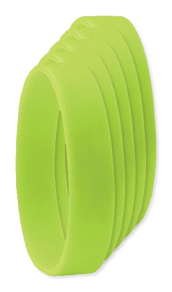 Pack of 50 GiftRetail MO8913 - Durable Event Silicone - Wristband for All Occasions