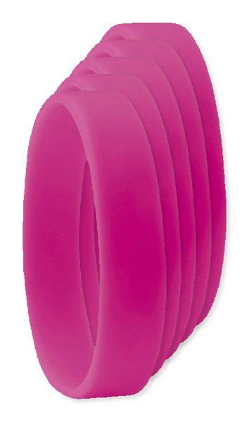 Pack da 50 GiftRetail MO8913 - EVENT Braccialetto in Silicone per Eventi e Feste