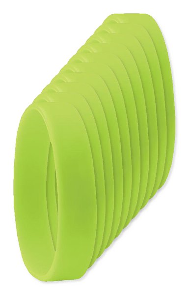 Pack of 100 GiftRetail MO8913 - Durable Event Silicone - Wristband for All Occasions