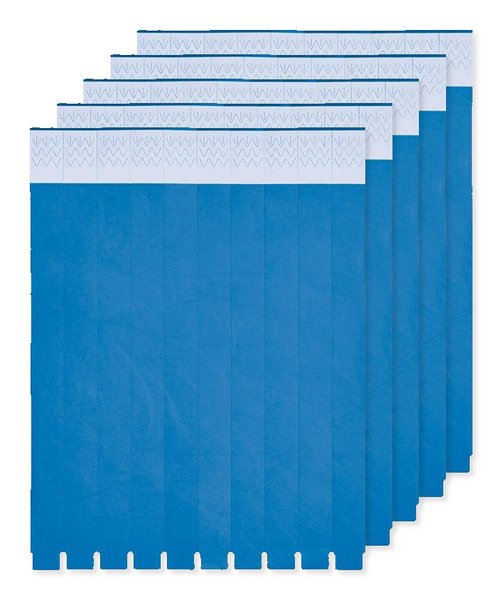 Pack da 5 GiftRetail MO8942 - TYVEK Tyvek® Braccialetto