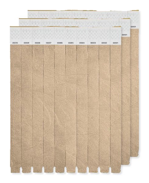 Pack da 30 GiftRetail MO8942 - TYVEK Tyvek® Braccialetto