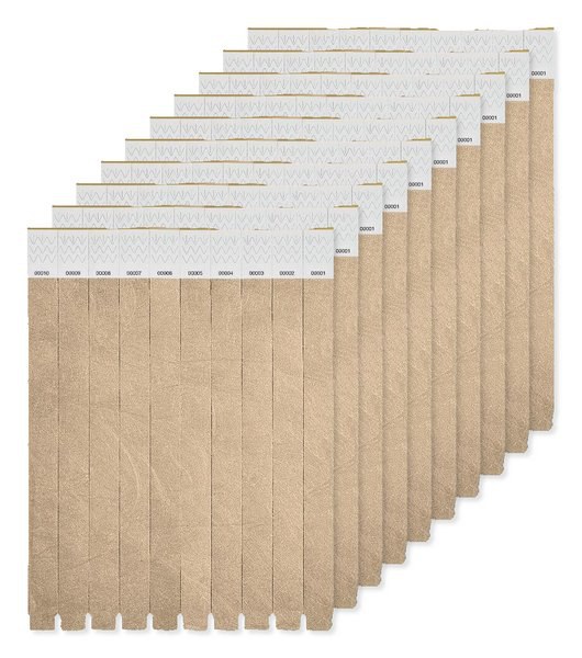 Pack da 100 GiftRetail MO8942 - TYVEK Tyvek® Braccialetto
