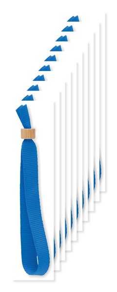 Pack da 100 GiftRetail MO6706 - FIESTA Bracciale in poliestere RPET