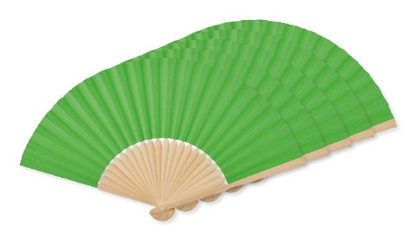 Pack of 5 GiftRetail MO6828 - FANNY PAPER Elegant Bamboo and Paper Handheld Fan