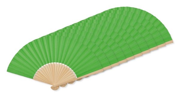 Pack of 10 GiftRetail MO6828 - FANNY PAPER Elegant Bamboo and Paper Handheld Fan