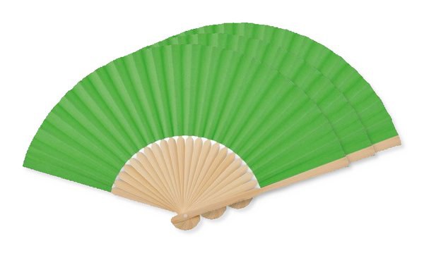 Pack of 30 GiftRetail MO6828 - FANNY PAPER Elegant Bamboo and Paper Handheld Fan