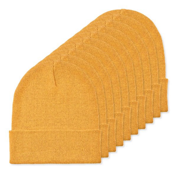 Pack of 100 GiftRetail MO2705 - BEANIX Knitted beanie with cuff