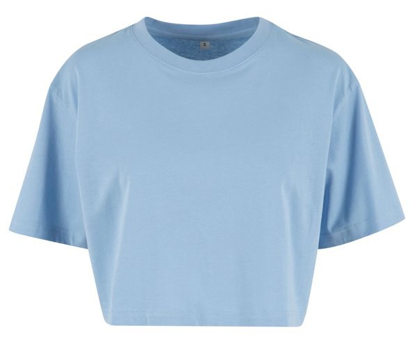 BUILD YOUR BRAND BY264 - LADIES SHORT OVERSIZED TEE