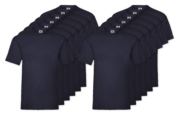 Pack da 12 Fruit of the Loom SC230 - Fruit of the Loom T-shirt Uomo Cotone Leggero