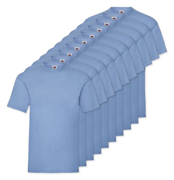 Pack da 36 Fruit of the Loom SC230 - Fruit of the Loom T-shirt Uomo Cotone Leggero