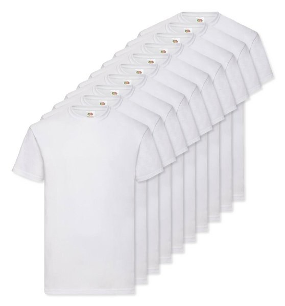 Pack da 72 Fruit of the Loom SC230 - Fruit of the Loom T-shirt Uomo Cotone Leggero