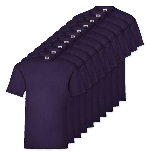 Pack da 72 Fruit of the Loom SC230 - Fruit of the Loom T-shirt Uomo Cotone Leggero