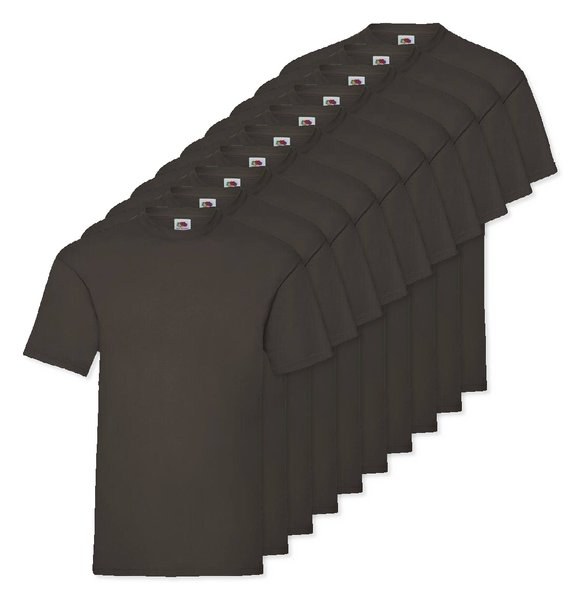 Pack da 72 Fruit of the Loom SC230 - Fruit of the Loom T-shirt Uomo Cotone Leggero