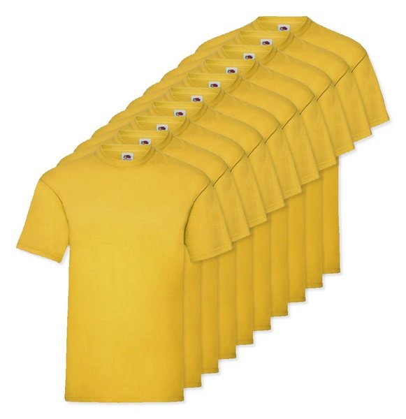 Pack da 72 Fruit of the Loom SC230 - Fruit of the Loom T-shirt Uomo Cotone Leggero