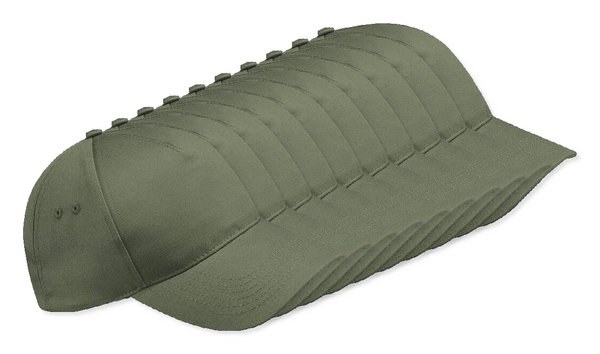 Pack of 96 Beechfield BF015 - 5 Panel Cap 100% Cotton