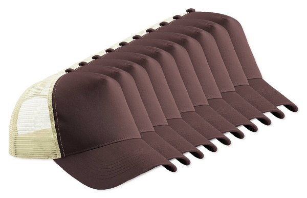 Pack da 24 Beechfield BF640 - Beechfield Cappello Trucker Americano