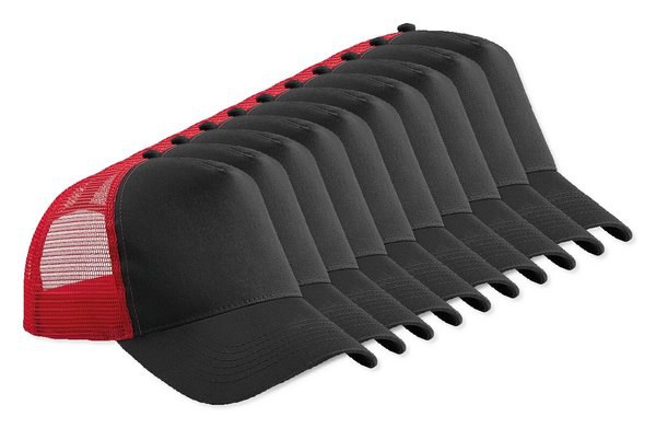 Pack da 192 Beechfield BF640 - Beechfield Cappello Trucker Americano