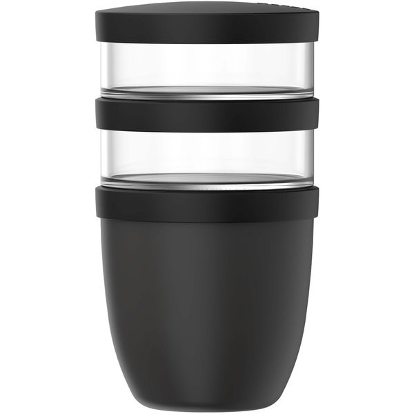 Mepal 113143 - Portavivande termico composto da 3 pezzi da 500 ml + 2 da 200 ml Mepal Ellipse