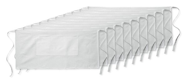 Pack of 10 GiftRetail MO8305 - JARED Waiter's apron short 195 gr/m2