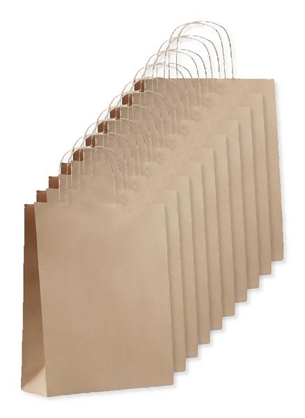 Pack da 10 GiftRetail MO6173 - PAPER TONE M Busta regalo  media. 90gr/mq