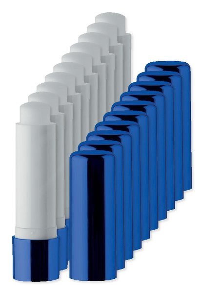 Pack da 100 GiftRetail MO9407 - UV GLOSS Stick Burro di cacao UV