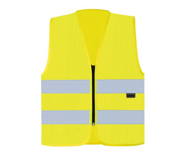KORNTEX KX225 - SAFETY VEST WITH ZIPPER COLOGNE