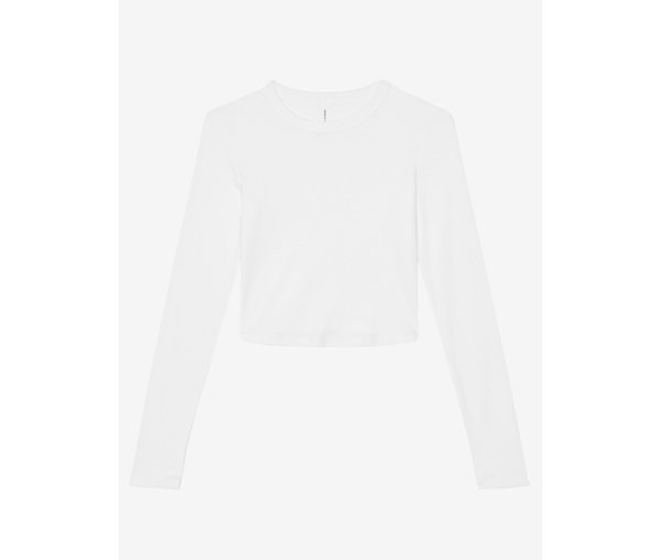 Bella+Canvas BE1501 - DONNA MAGLIA A MANICA LUNGA IN MICRO COSTINA