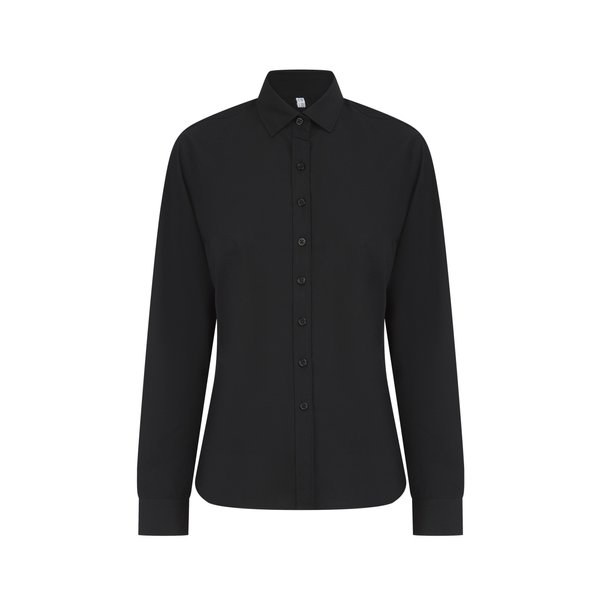 HENBURY HY583 - LADIES' LONG SLEEVED 'COTTON FEEL' COOLPLUS® SHIRT