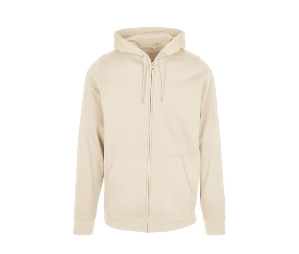 BUILD YOUR BRAND BYB008 - Classic Comfort Full Zip Hoodie with Kangaroo Pockets