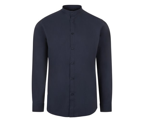 VELILLA V5013S - Camicia da uomo a maniche lunghe con collo alla coreana