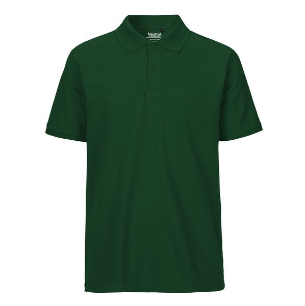 Neutral O20080 - Organic Cotton Quilted Polo Shirt for Men